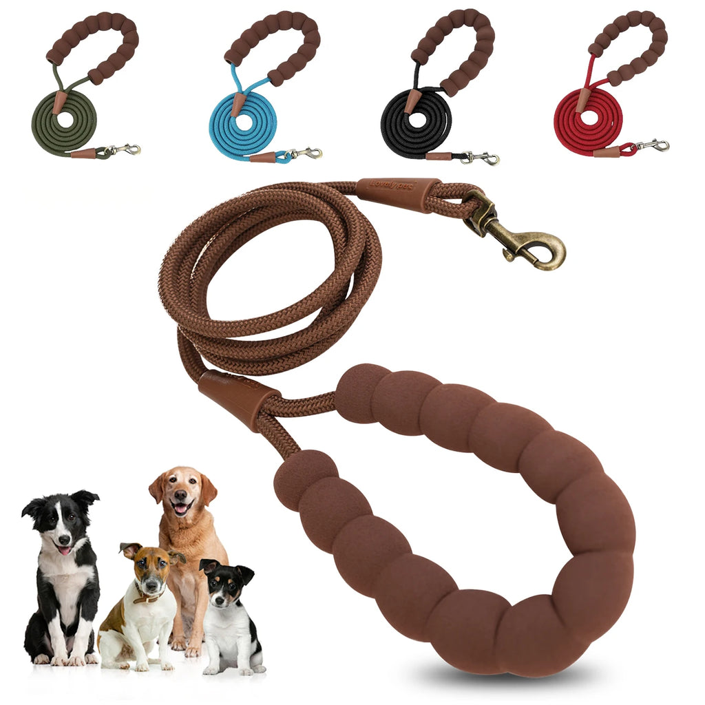 Rope Dog Lead with Padded Handle